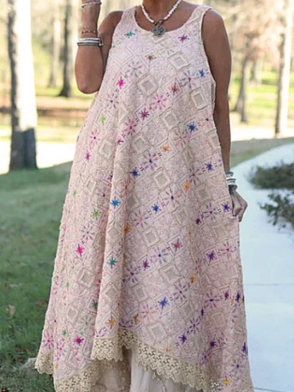 NWT JADED GYPSY DRESS "STARS ALLIGN"